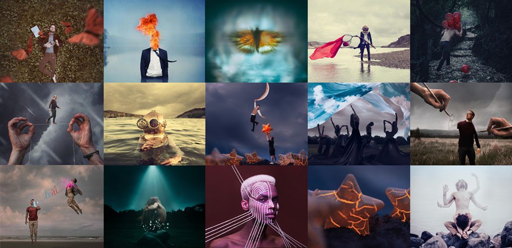 Collage of concept images