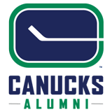 Canucks Alumni Logo - Stick in Rink
